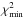 \hbox{$\chiSquareMin$}