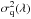 \hbox{$\sigma_{\rm q}^2(\lambda)$}