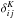 \hbox{$\delta^K_{ij}$}
