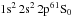 \hbox{$\rm 1s^2\,2s^2\,2p^6 {}^1S_0$}