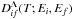 \hbox{$D_{if}^{\Lambda}(T;E_i,E_f)$}