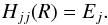 \begin{equation} H_{jj}(R) = E_j. \label{eq:covalent-pots} \end{equation}