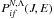 \hbox{$P_{if}^{N,\Lambda}(J,E)$}