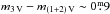\hbox{$m_{\rm 3\,V}-m_{\rm (1+2)\,V}\sim0\fm9$}