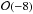 \hbox{$\mathcal{O}(-8)$}