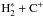 \hbox{$\mathrm{H_2^*+C^+}$}