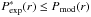 \hbox{$\pexp(r) \leq \pmod(r)$}