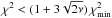 \hbox{$\chi^2 < (1 + 3\sqrt{2\nu})\, \chi^2_\text{min} $}