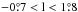 \hbox{$\rm -0\fdg7 < l < 1\fdg8$}