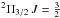 \hbox{$^{2}\Pi_{3/2}\,J=\frac{3}{2}$}