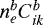 $n_e^b C_{ik}^b$