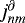 $j_{nm}^{\partial}$