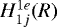 $H_{1j}^{1e}(R)$