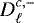 $D_{\ell}^{c,-}$