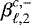 $\beta^{c,-}_{\ell,2}$