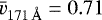 $\bar{v}_{\mathrm{171\,\AA}} = 0.71$