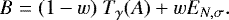 \begin{align&#x002A;} B = (1-w) \ T_{\gamma}(A) &#x002B; wE_{N,\sigma}.\end{align&#x002A;}