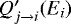 $Q&#x0027;_{j \rightarrow i}(E_i)$