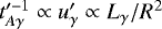 $t&#x0027;^{-1}_{A \gamma} \propto u&#x0027;_{\gamma} \propto L_{\gamma}/R^2$