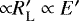 ${\propto} R&#x0027;_{\textrm{L}} \propto E&#x0027;$