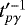 $t&#x0027;^{-1}_{p \gamma}$