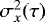 $\sigma_{x}^{2}(\tau)$