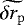 $\widetilde{\delta r_{\mathrm{p}}}$