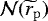 $\mathcal{N}(\widetilde{r}_{\mathrm{p}})$