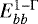 $E_{bb}^{1-{{\UpGamma}}}$