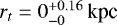 $r_t = 0^{&#x002B;0.16}_{-0}\,\kpc$