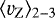 $\langle\varv_{\text{Z}}\rangle_{2{-}3}$