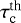 Mathematical equation: $\tau_{\textrm{c}}^{\textrm{th}}$