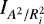 Mathematical equation: $I_{A^2/R_i^2}$
