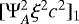 Mathematical equation: $[{\mathrm{\Psi}}_A^2 \xi^2 c^2]_1$