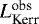 Mathematical equation: $L^{\textrm{obs}}_{\textrm{Kerr}}$