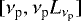Mathematical equation: $[\nu_{\textrm{p}}, \nu_{\textrm{p}} L_{\nu_{\textrm{p}}}]$