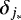 Mathematical equation: $\delta_{{j_{\ast}}}$