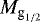 Mathematical equation: $M_{\textrm{g}_{1/2}}$
