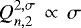 Mathematical equation: $ Q_{n,2}^{2,\sigma} \, \propto \, \sigma $