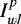 Mathematical equation: $I^p_{wl}$