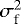 Mathematical equation: $\sigma_{\textrm{f}}^2$
