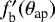 Mathematical equation: $f_{\textrm{b}}^{\prime}({\theta}_{\textrm{ap}})$