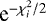 Mathematical equation: $\textrm{e}^{-\chi_{i}^{2}/2}$