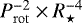 Mathematical equation: $P_{\rm{rot}}^{-2} \times R_{\star}^{-4}$
