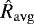 $\hat R_{\mathrm{avg}}$