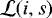 $\mathcal{L}(i,s)$