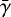 $\bar \gamma$