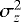 Mathematical equation: $\sigma_z^2$