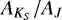 $A_{K_S}/A_J$