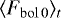 $\langle \Fb{0}\rangle_t$